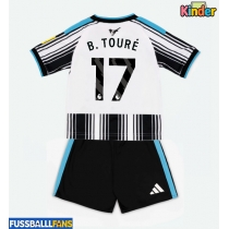 Newcastle United Bazoumana Toure #17 Heimtrikotsatz Kinder 2026-27 Kurzarm (+ Kurze Hosen)